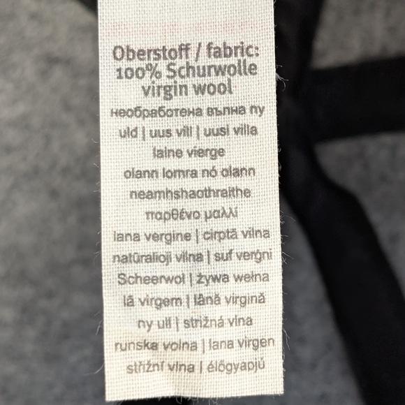 Gray Wool Blend Cap - Picture 7 of 7